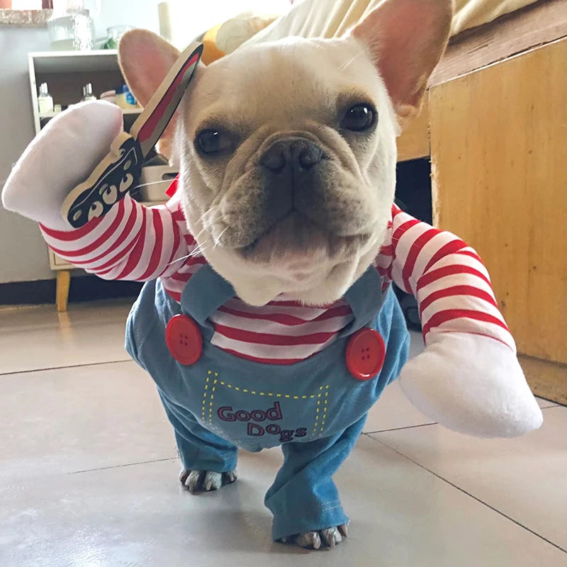 Killer Doll Walking Costume for Dogs & Cats